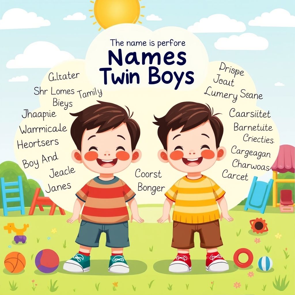 ตั้งชื่อคู่แฝดชายอย่างไรให้โดนใจ 180 ไอเดีย